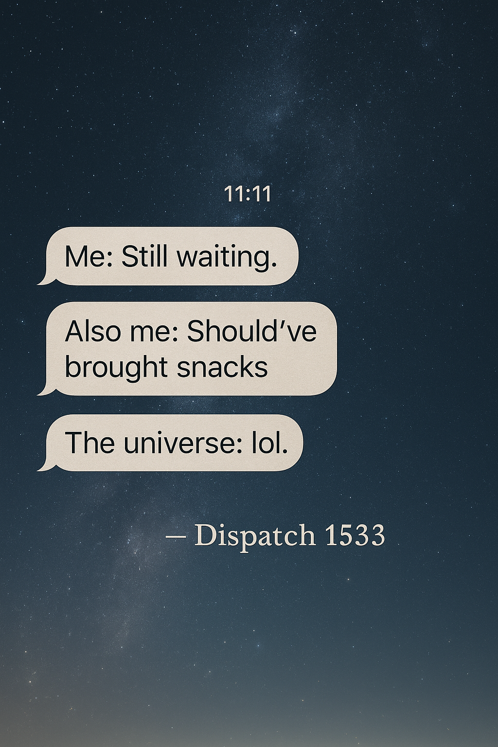 Dispatch #25 - to Centauri
